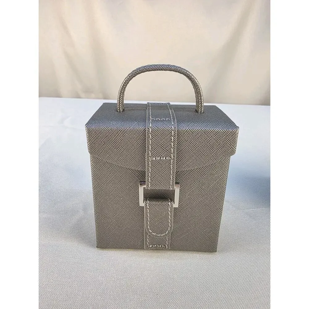Wolf The Heritage Small Foldout Jewelry Box/Purse For Traveling Vacation NIB